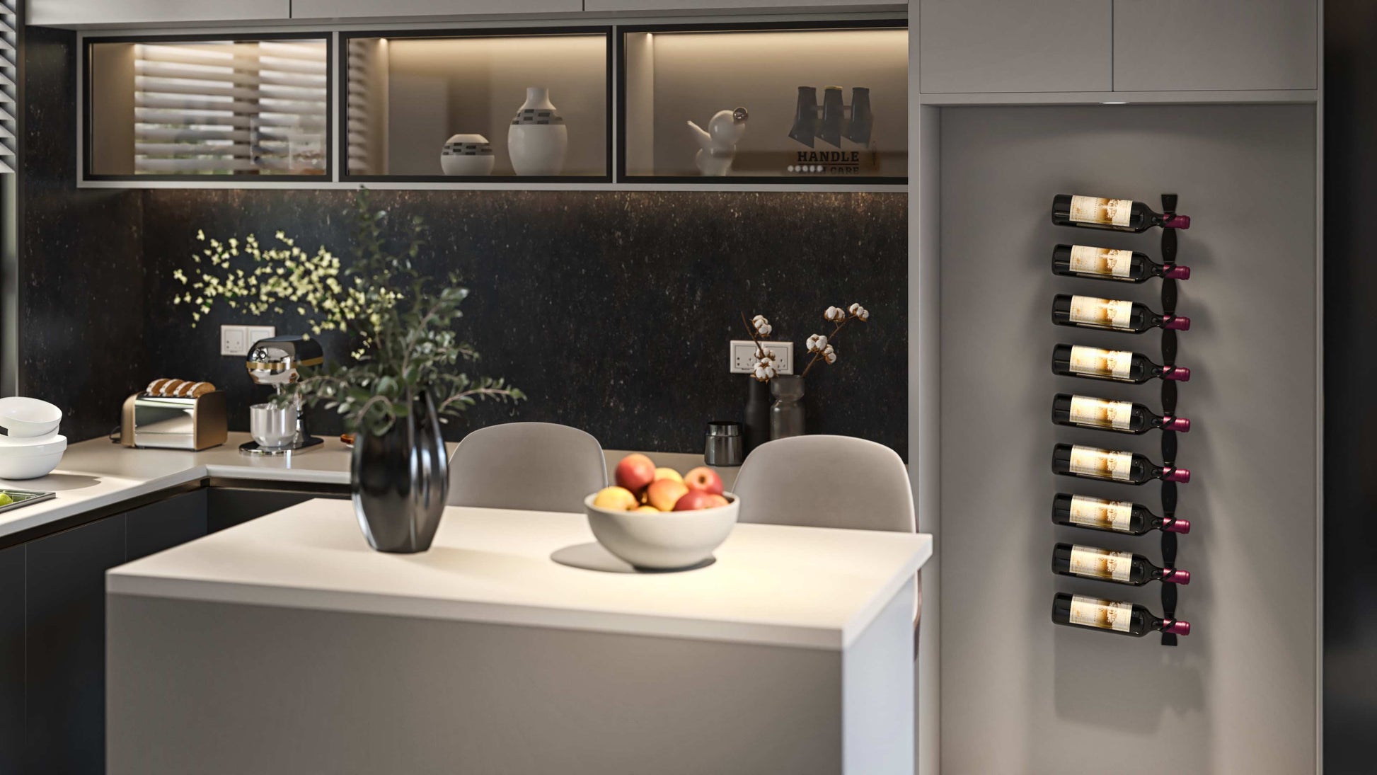 Helix-wine-rack-stacked-in-kitchen