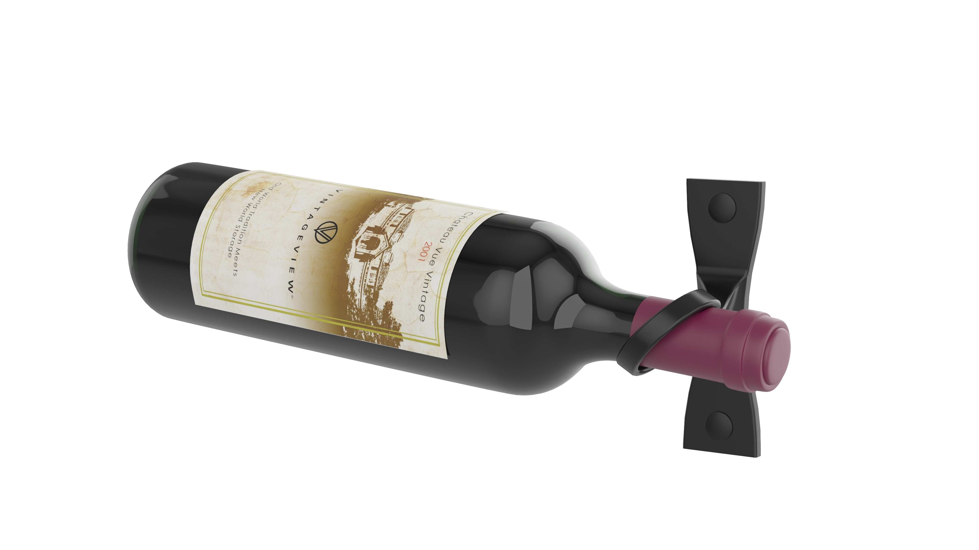 Helix single bottle wine rack