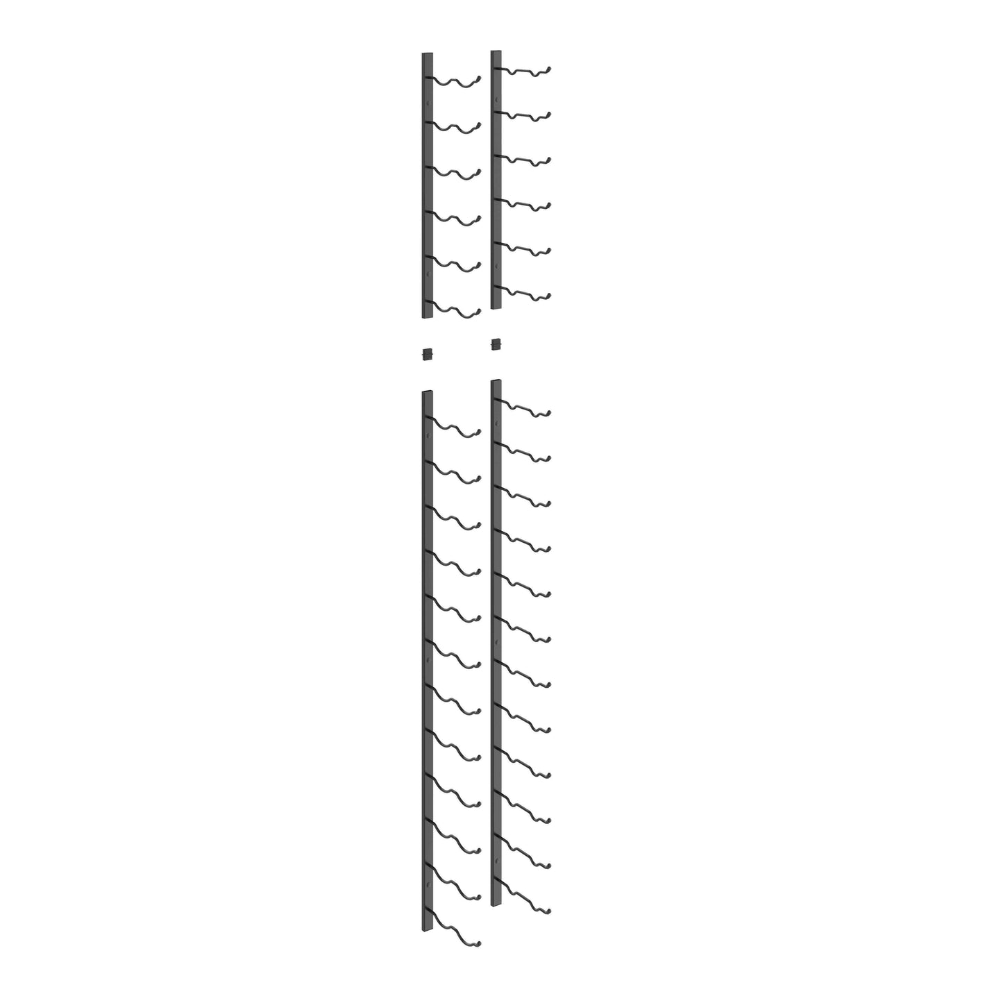 Compact Dozen | 12 bottle wall mounted wine rack