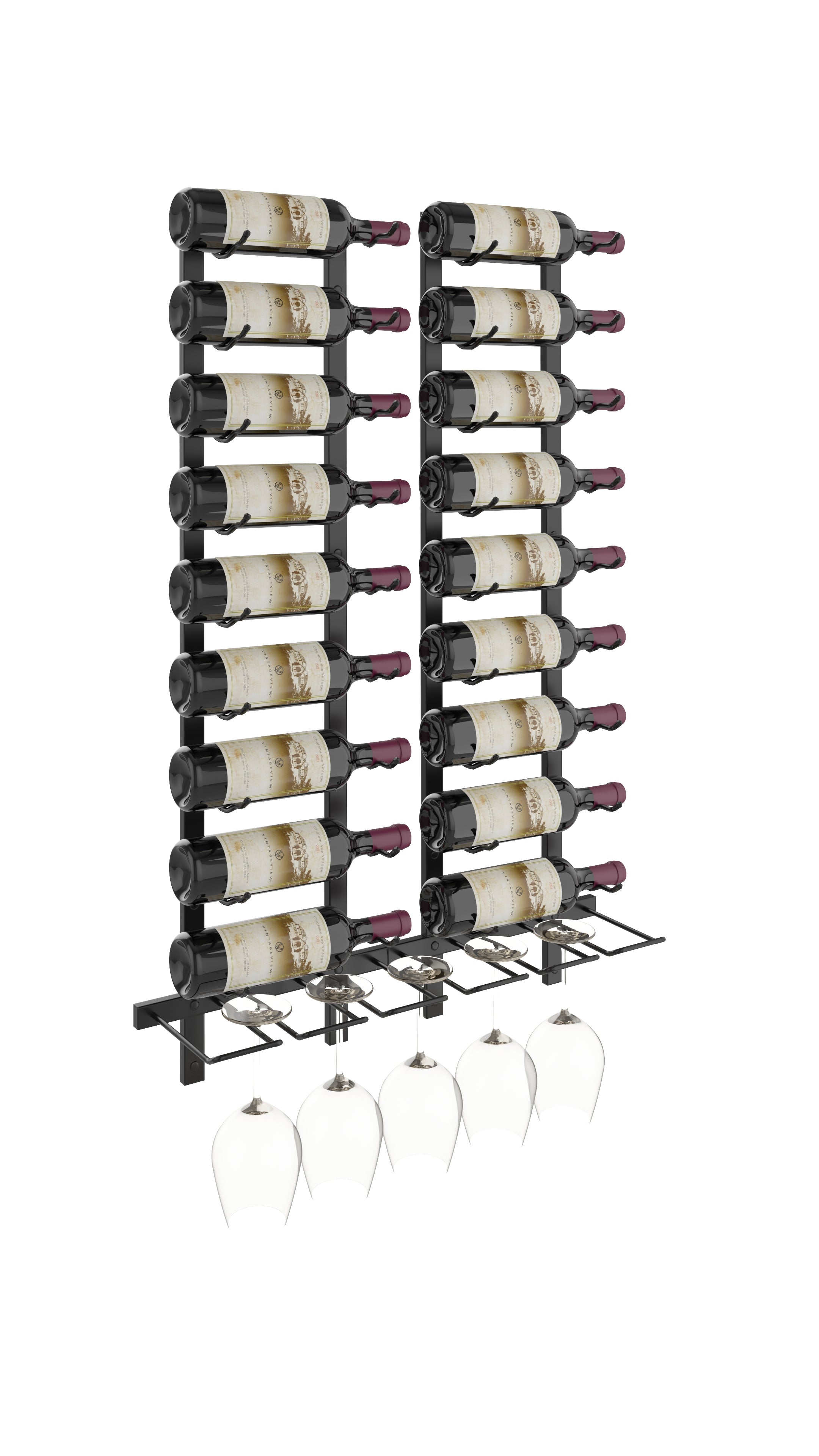 Bar Helper Rack Home Bar Combo Racking from Wine Racks NZ – Wine on the Side