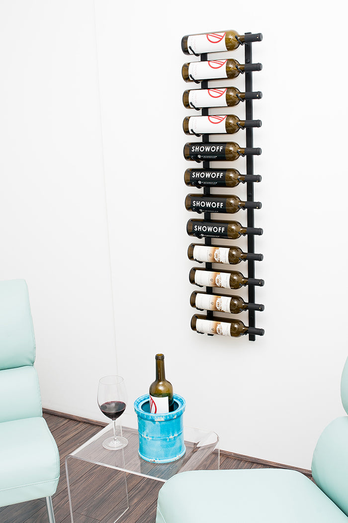 Wall Mounted Wine Rack | Dozen Bottles Holder | Wine Racks NZ